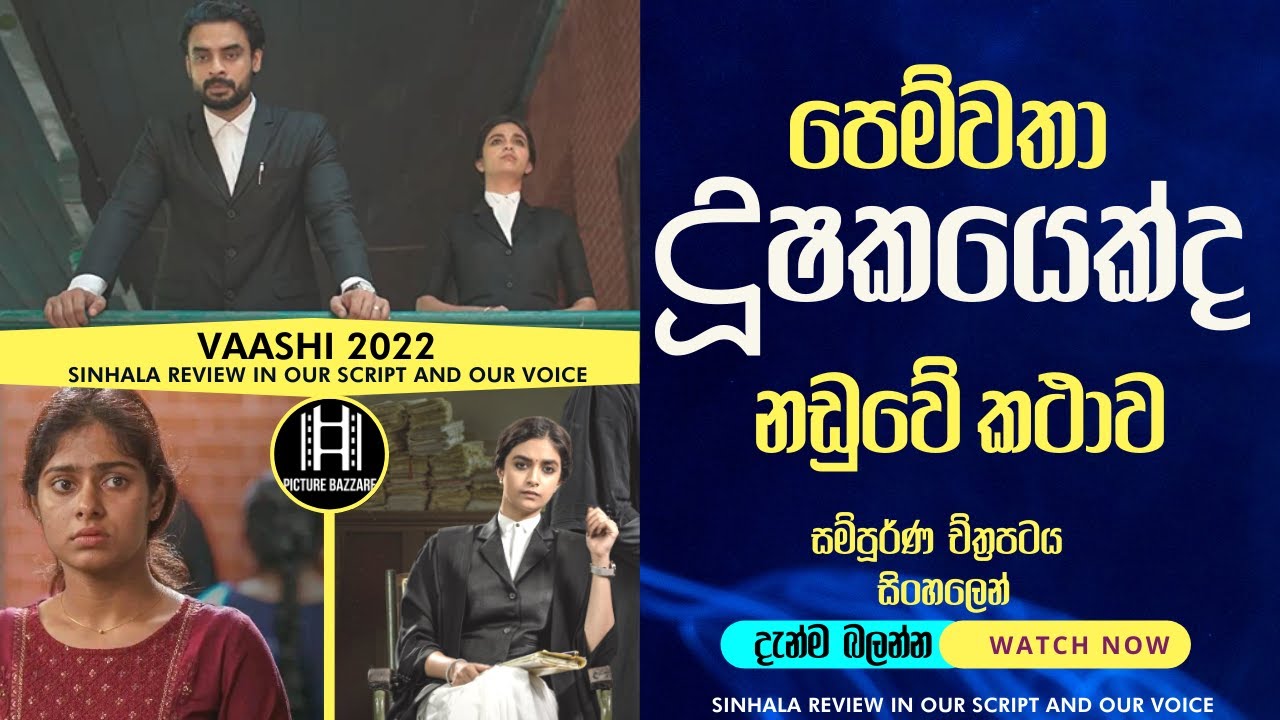 කොල්ලා දූෂකයෙක් උනොත්😮 | Vaashi 2022 Ending explain Sinhala Review sinhalen සිංහලෙන්
