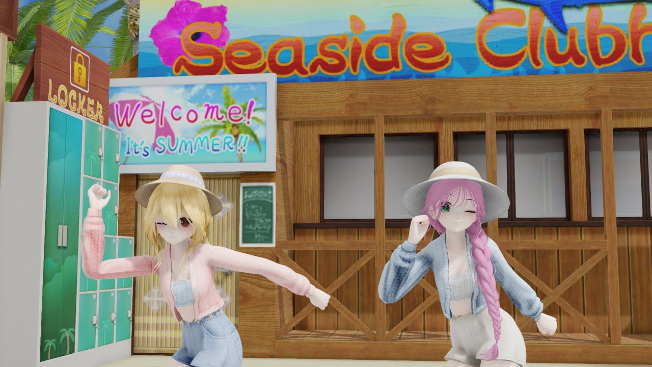 [MMD]  -  Summer Idol  - ♡Mimi&Sakura♡