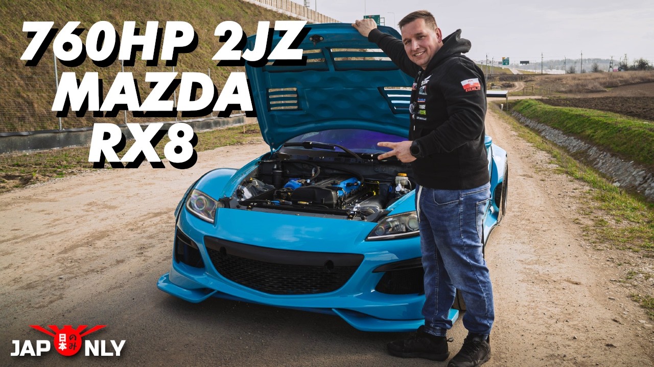 MAZDA PROSTO Z PIEKŁA?! *WIDEBODY 2JZ RX8*