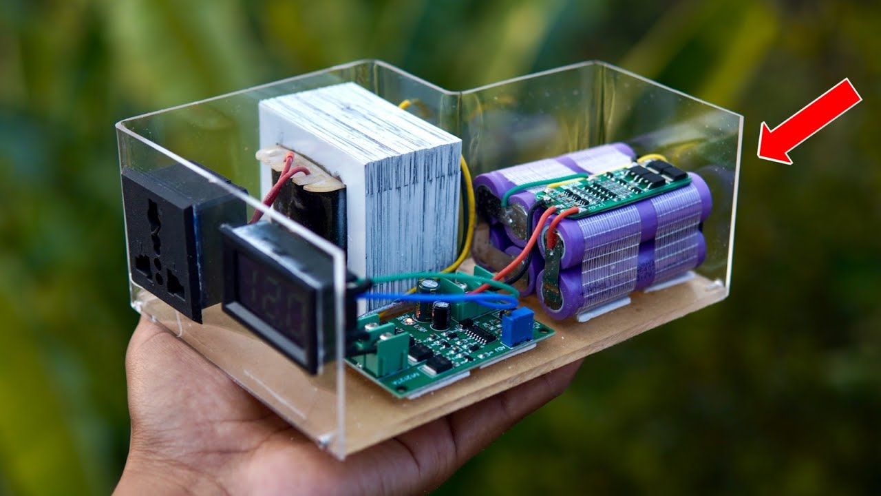 This is a really easy way to make the power inverter!! DIY