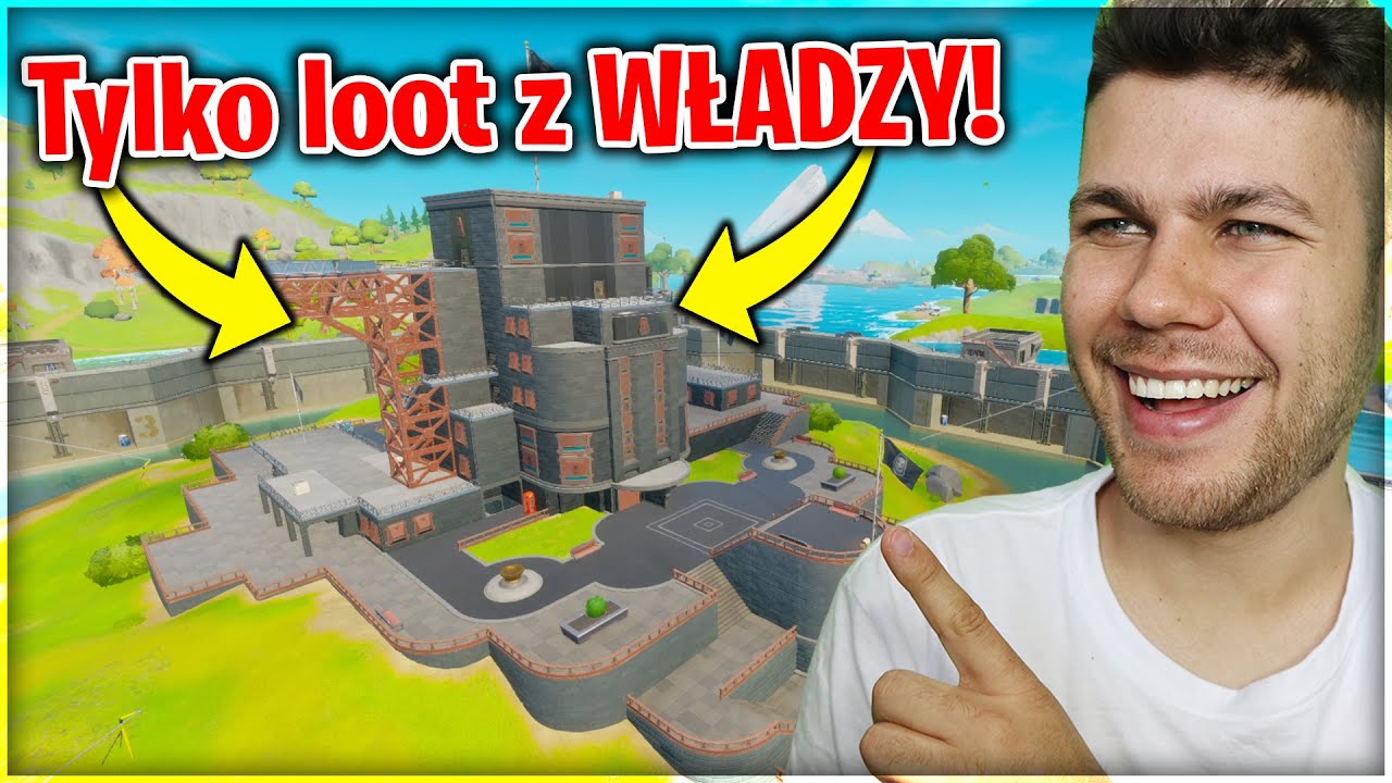 TYLKO LOOT Z WŁADZY CHALLENGE W FORTNITE! *było ciężko*