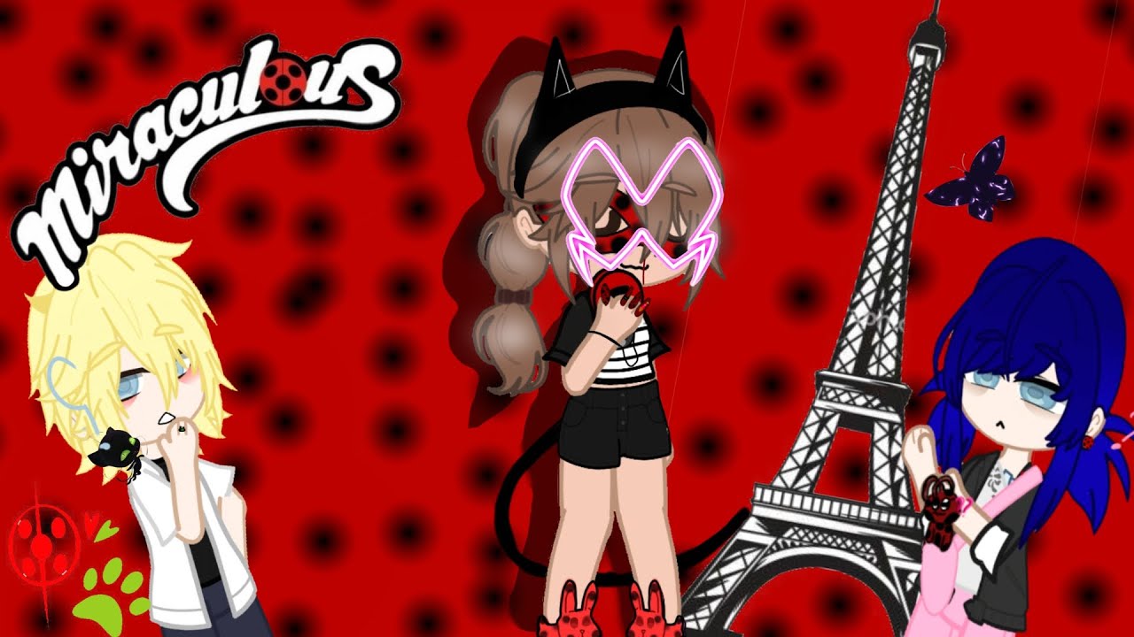 🐞(si estuviera en miraculous)🐞[gacha club]cap 1(original)