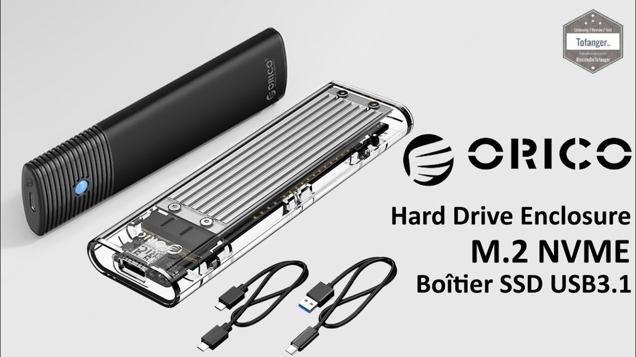 ORICO USB3.2 Gen2 M.2 NVMe SSD-Geh&auml;use &ndash; TCM2-M3 & PWD2-G2 &ndash; Unboxing