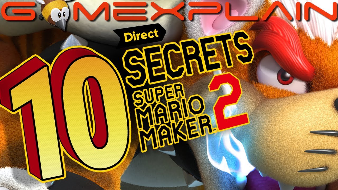 10 Secrets in the Super Mario Maker 2 Direct (Easter Eggs)