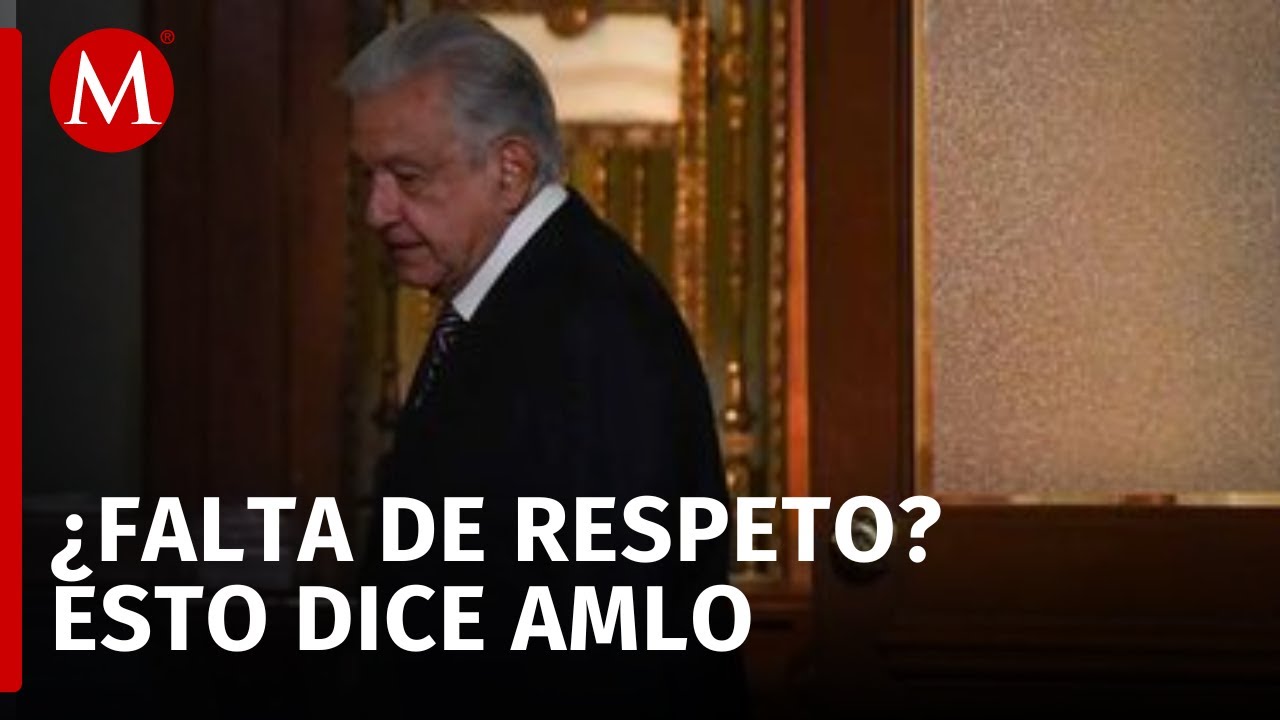Presidente de España faltó respeto a Sheinbaum: AMLO