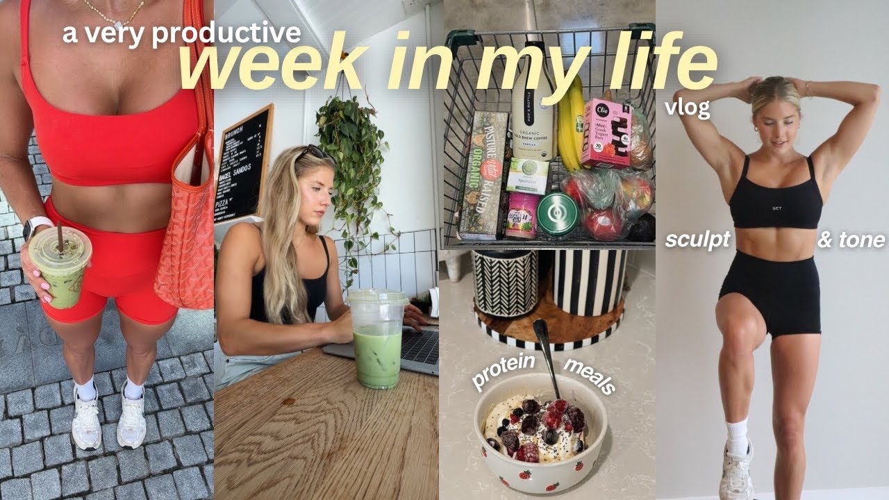 WEEK IN MY LIFE! (how i train + fitness mindset, program launch!!!, locking IN🔒)