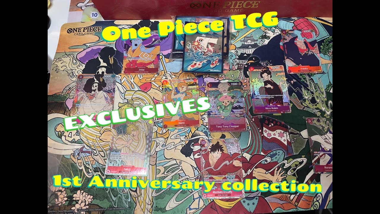 Opening One Piece TCG 1st Anniversary Set (Premium Bandai EXCLUSIVE)