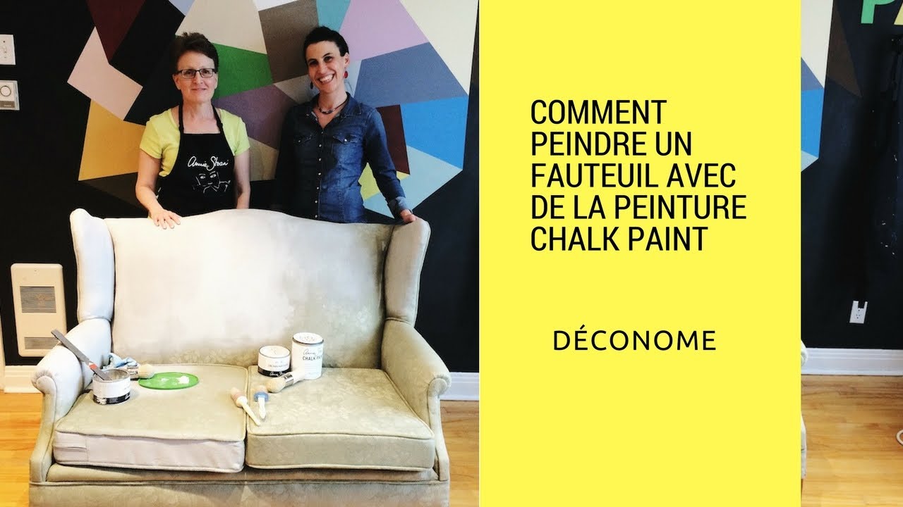 Comment peindre un fauteuil ?