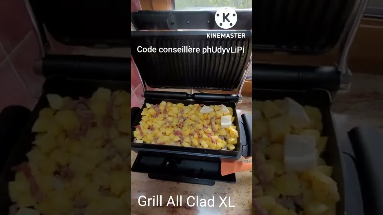 Tartiflette au grill All Clad XL