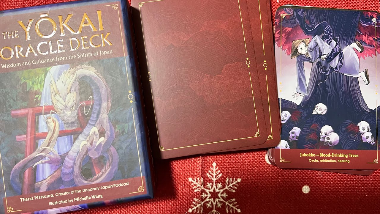 Колода Yokai Oracle от Терсы Мацууры 🔮 Полная распаковка и просмотр карт