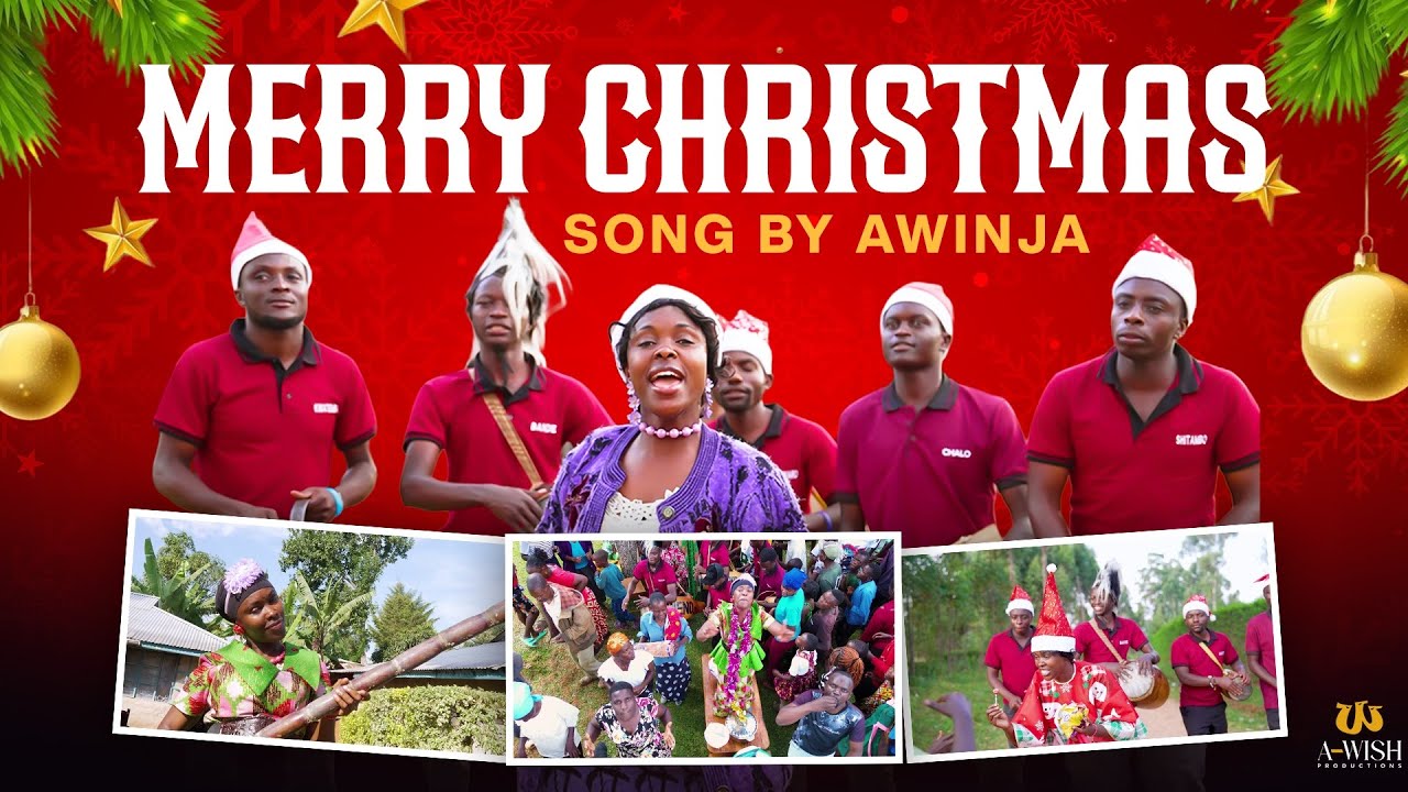 Merry Christmas - Awinja (OFFICIAL VIDEO) DIAL *860*456#  TO GET THIS SONG AS YOUR  SKIZA TUNE 