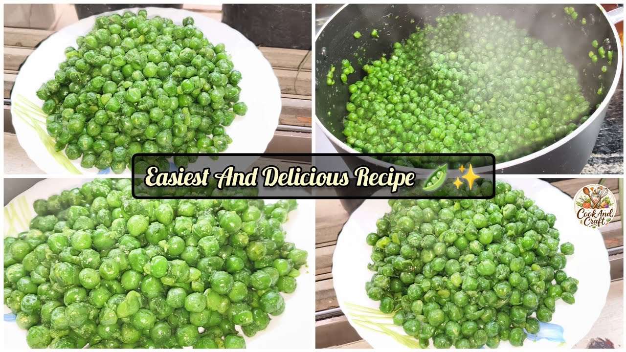 |Easiest, Quick And Delicious Snack Recipe|🤤•Matar Ka Nimona•🫛 