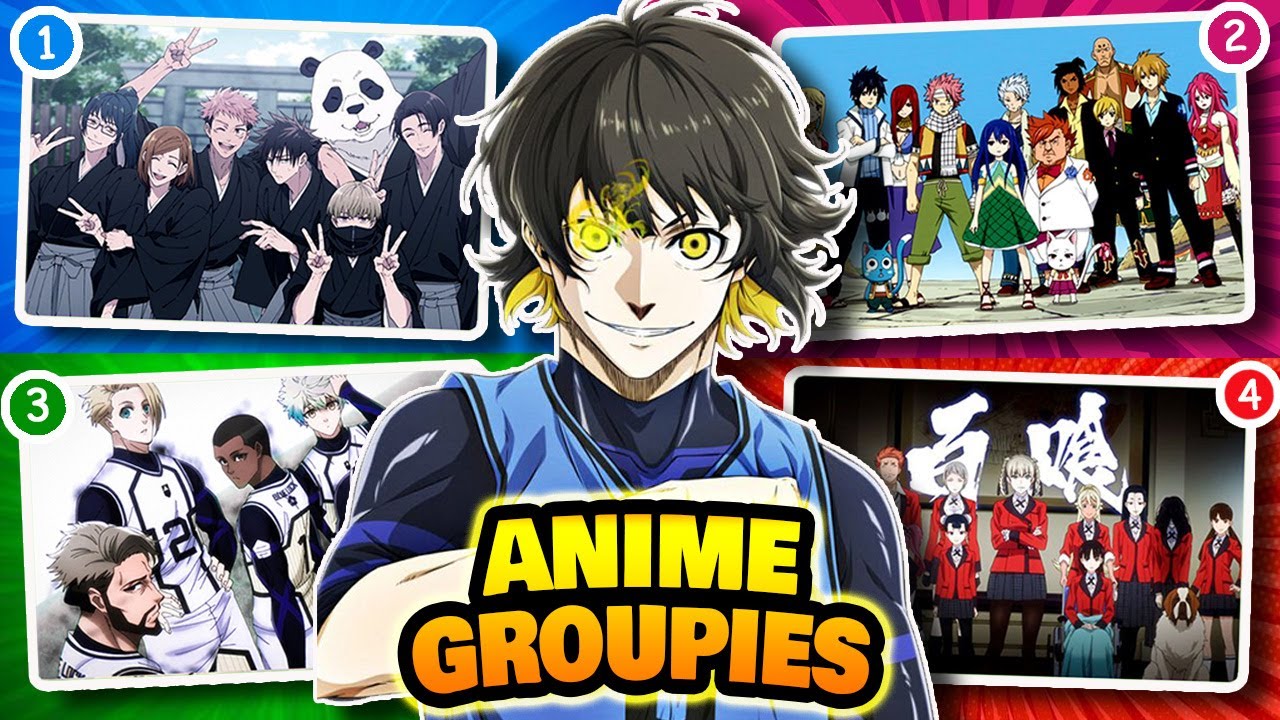 &iquest;PUEDES ADIVINAR EL ANIME POR LA FOTO DE GRUPO? 🧠 Test de Anime. @brainitquiz