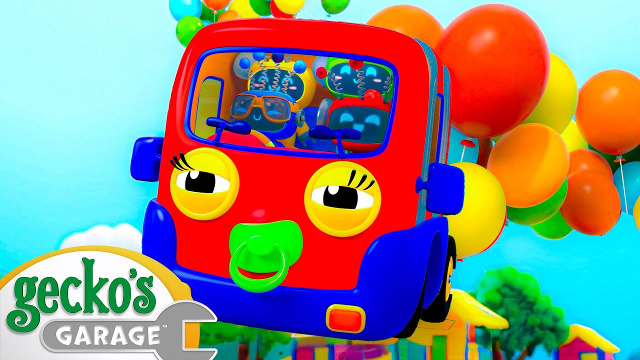Sky-High Rescue with Baby Truck and Friends! 🔥💨 | Baby Truck | Gecko's Garage | Kids Songs