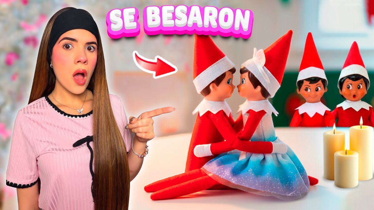 Le hice una CITA ROMANTIC&Aacute; a mis ELFOS y se dieron un BESO😱💕 (Noche 5🌙) | Ani Cat😻