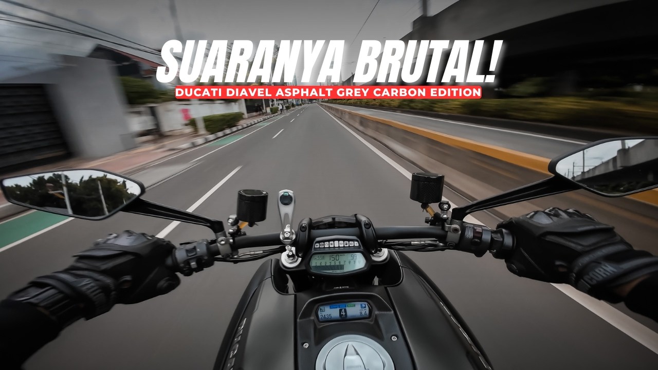 HANYA 1 DI INDONESIA 🔥 - NYOBAIN DUCATI DIAVEL ASPHALT GREY CARBON ‼️