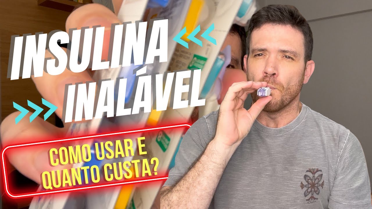 COMO USAR E QUANTO CUSTA A INSULINA INALÁVEL? | Tom Bueno