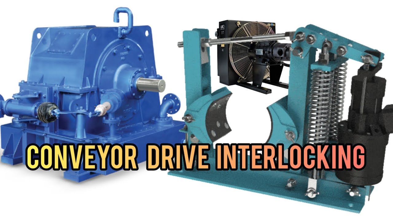 Conveyor belt starting process by interlocking # short video #1