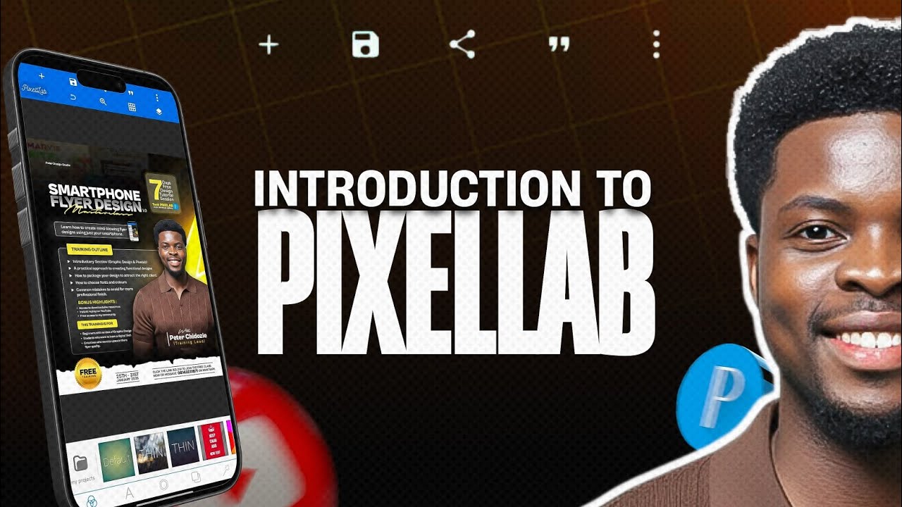INTRODUCTION TO PIXELLAB | GRAPHIC DESIGN TUTORIAL DAY 1