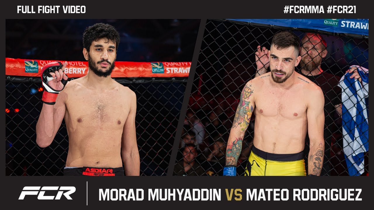 Morad Muhyaddin vs Mateo Rodriguez  | FULL FIGHT | FCR 21