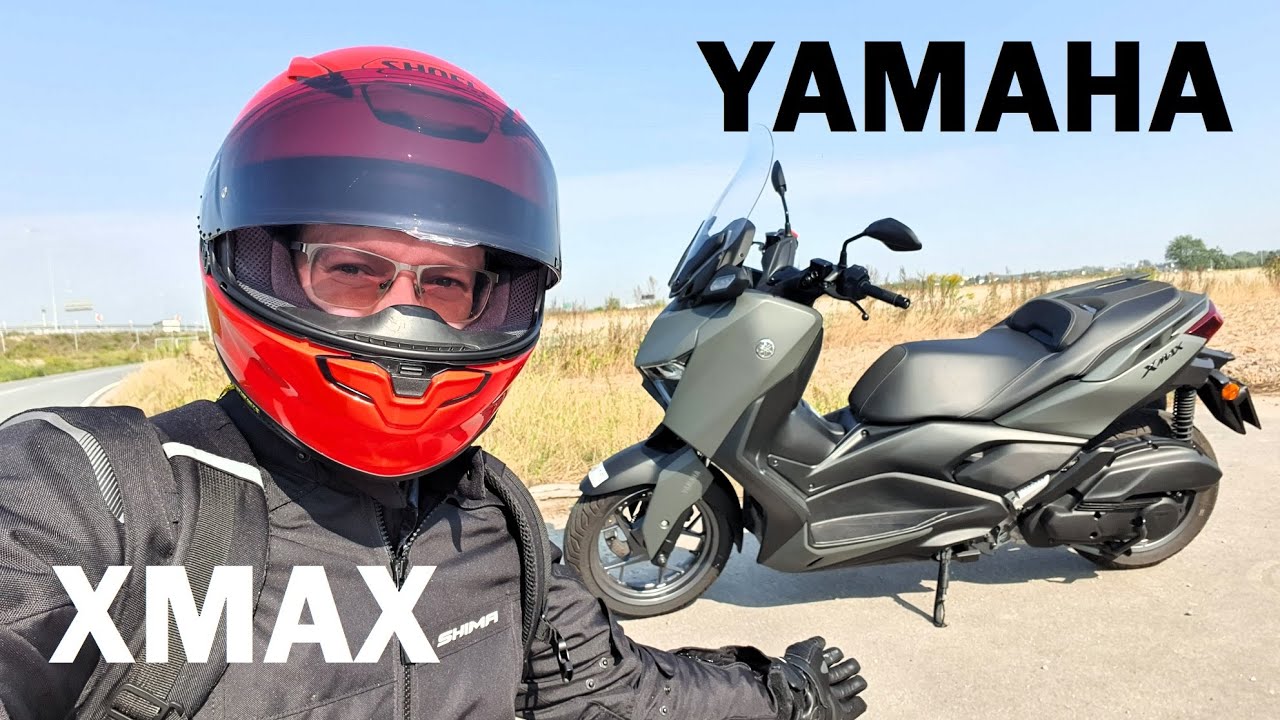 Yamaha XMAX 2025 - świetna, ale... TEST PL/ENG