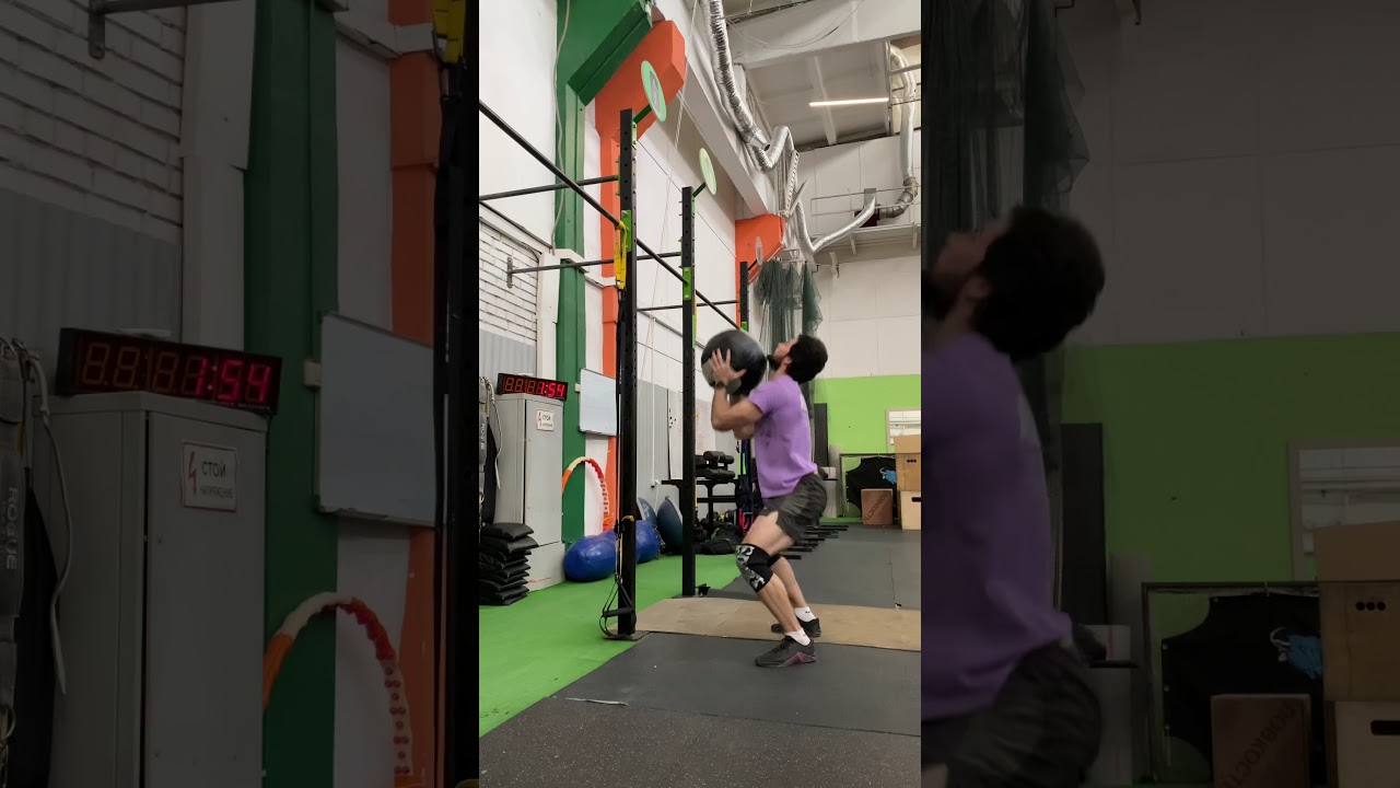 CrossFit “Karen” 150 Wall balls unbroken