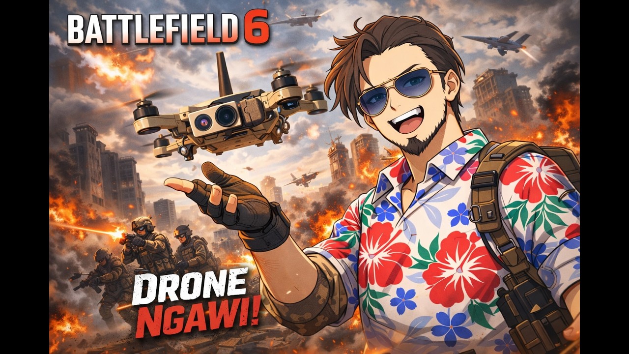 Drone Ngawi game battlefield 6 Redsec