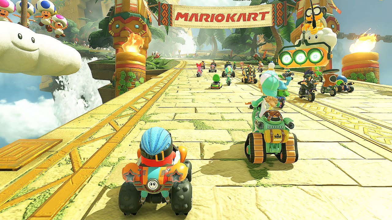 Mario Kart World Online - Over 45 Minutes of Gameplay [4K]
