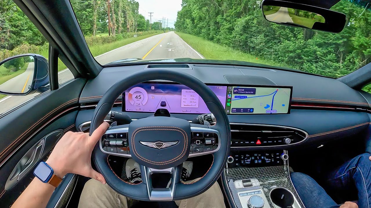 2026 Genesis GV70 3.5T - Twin Turbo V6 First Driving Impressions & Commute