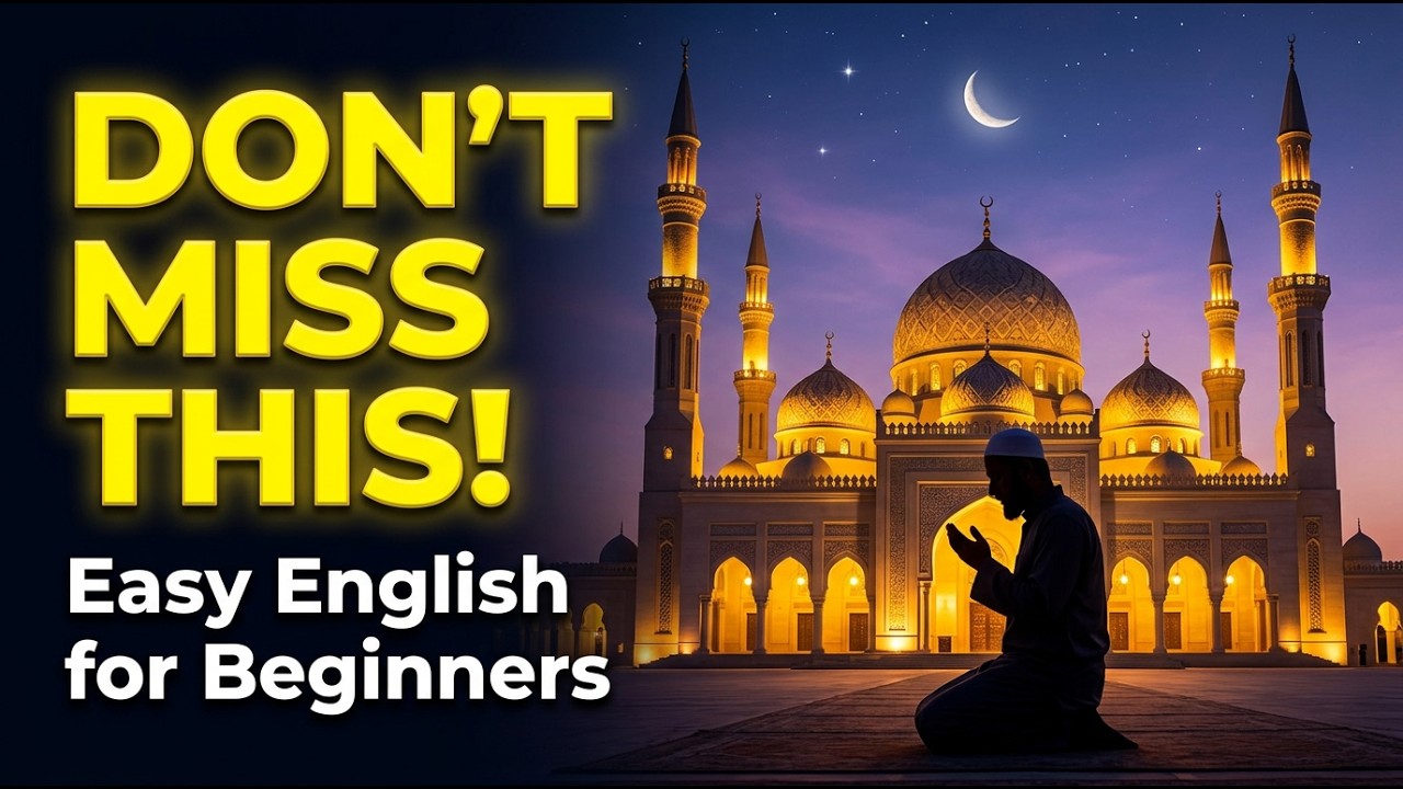 Why Muslims Pray Taraweeh Every Night in Ramadan? | Easy English | Real Conversation Practice..