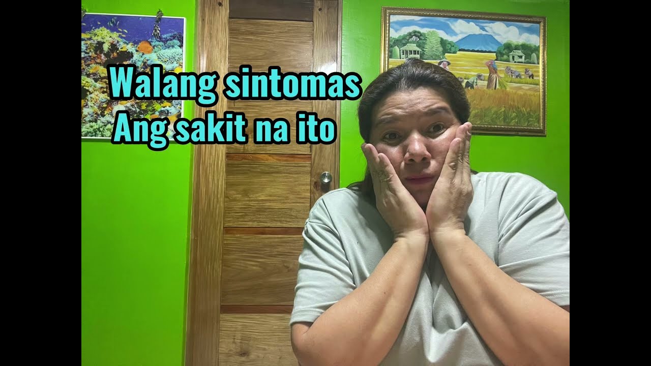 Walang sintomas ang sakit na ito,kaya Maraming pinoy ang bigla pumapanaw.