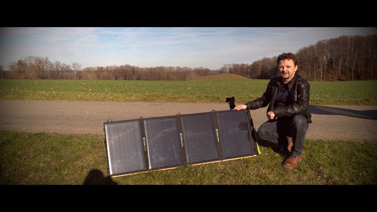 Vorstellung des Goal Zero Nomad 100 Solar Panels (ENG subtitles)