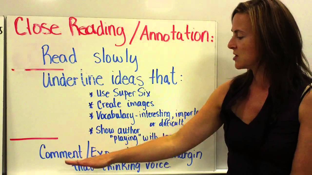 text annotation