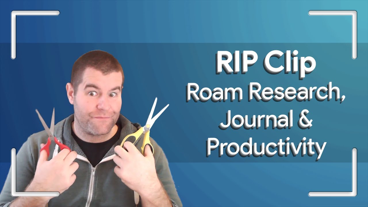 Roam Research, Journal, Productivity