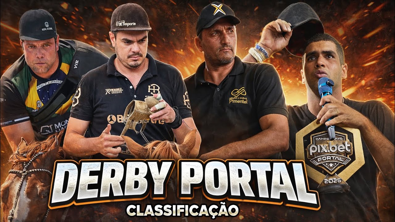 CLASSIFICAÇÃO CATEGORIA DERBY PORTAL - VAQUEJADA AO VIVO 