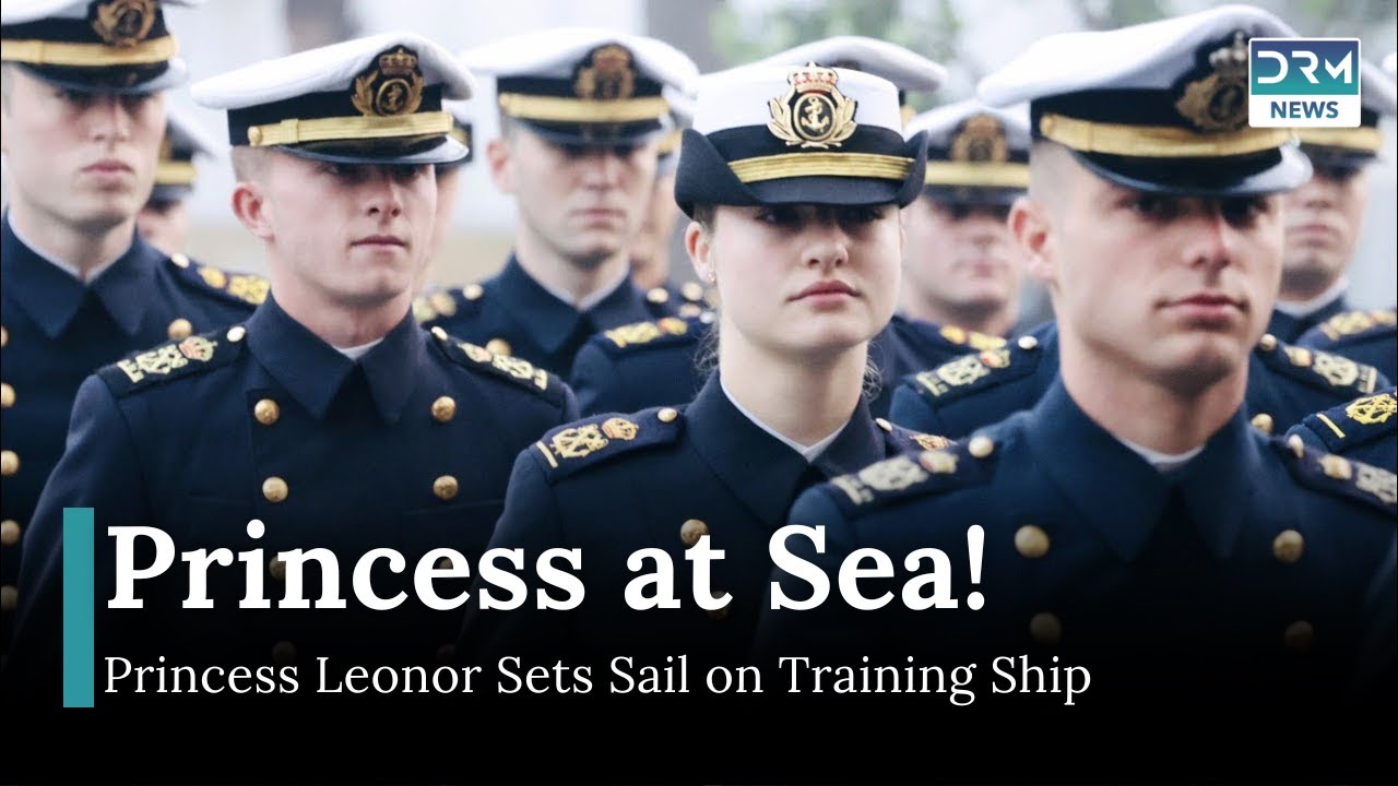 Princess Leonor Embarks on Navy Training Ship Juan Sebastian de Elcano | DRM News | AC11