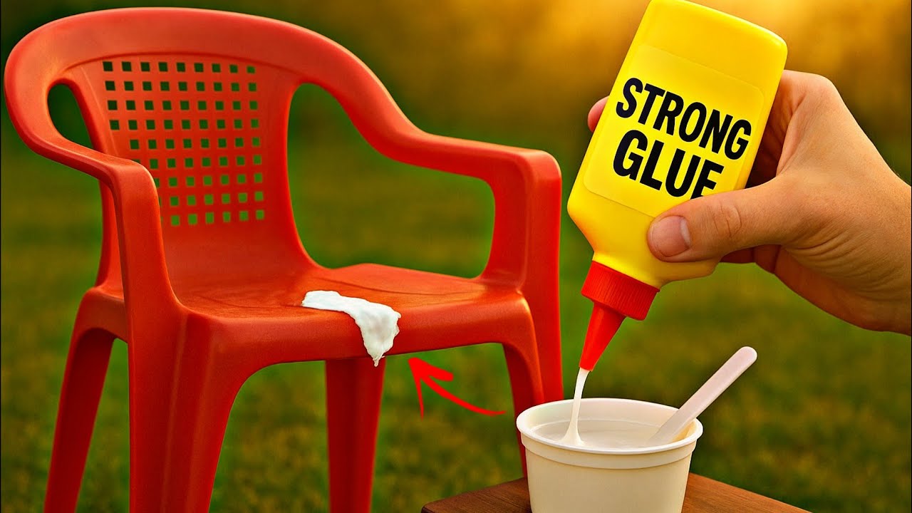 You Won’t Believe How I Fixed This Broken Chair with a Weird Paste! 😱💡