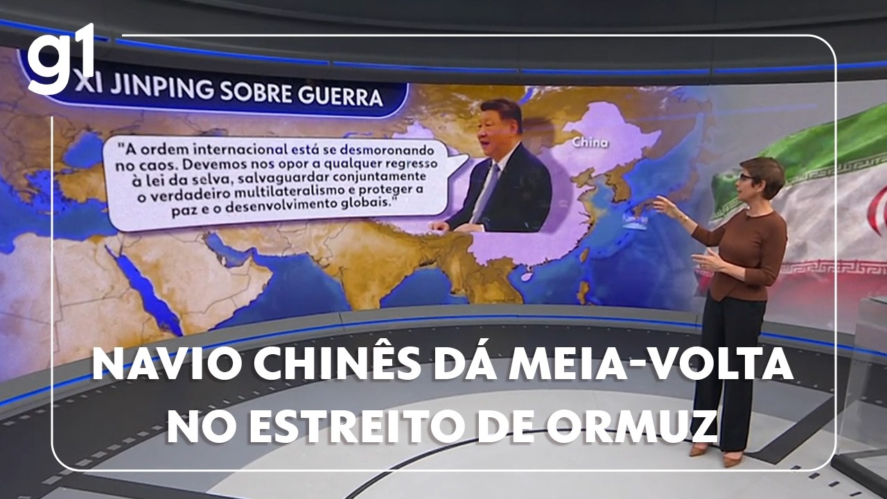 Navios fazem meia-volta em meio a bloqueio no Estreito de Ormuz; presidente da China comenta