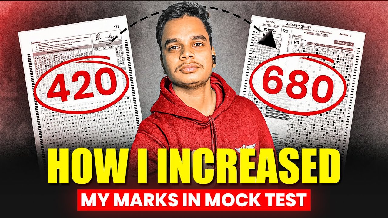 How I Improved My Score In NEET Mock Test 😮| NEET 2026 Mock Test Tips