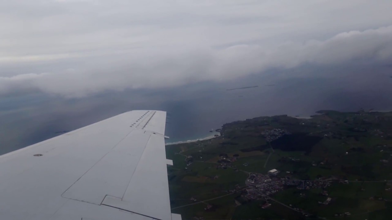 Take off from Stavanger Airport, Norway on Embraer E135, BMI Regional
