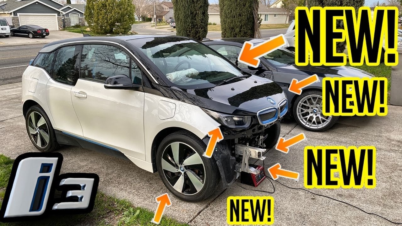 ASSEMBLING 90% OF THE BMW I3! MINI BUT COMPLICATED!