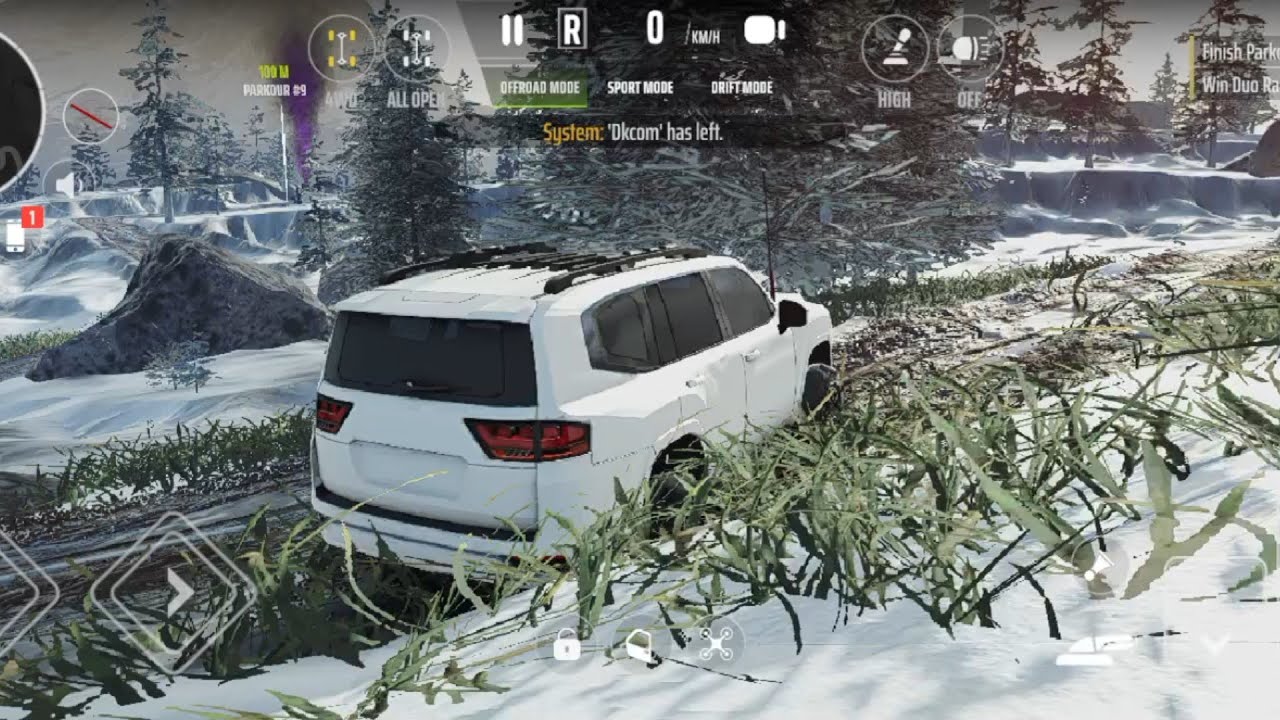 Driving Land Cruiser in Extreme muddy roads🏞️- Offroad League Online gameplay 