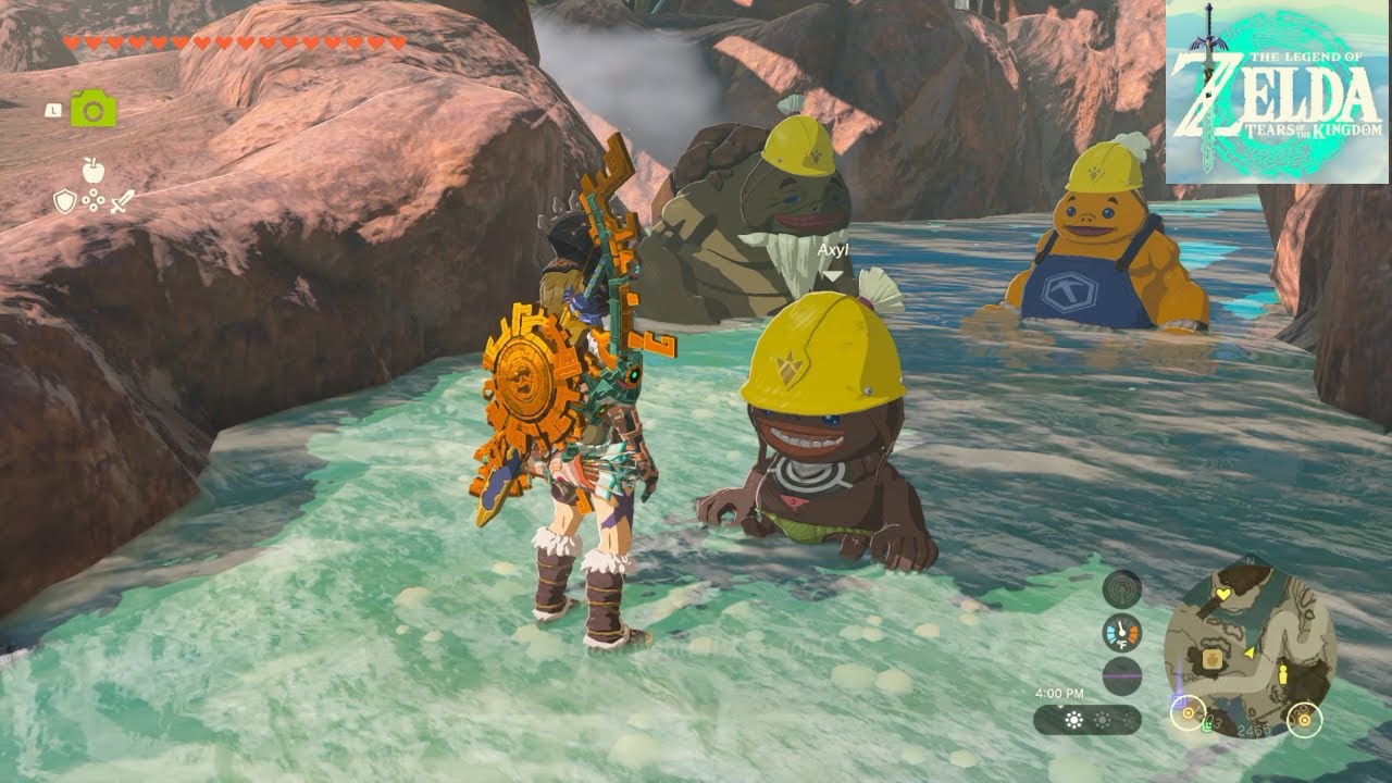 Zelda: Tears of the Kingdom [Switch 2] #203, Goron City Revisit; Northwest Fire Temple Treasure