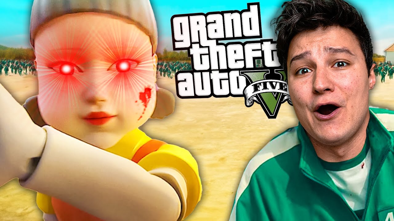 Gioco a SQUID GAME su GTA 5! 🐙