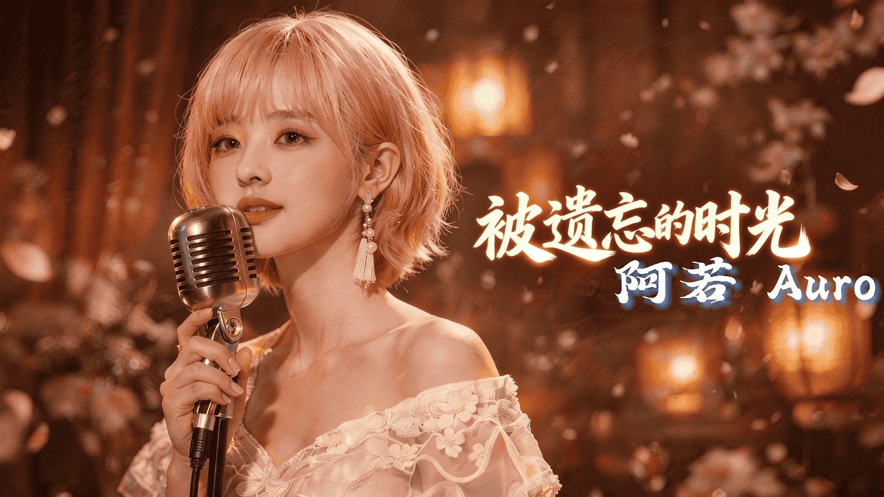 阿若 Auro｜《被遗忘的时光》｜温柔女中音 耳机听更好｜是誰在敲打我窗 是誰在撩動琴弦