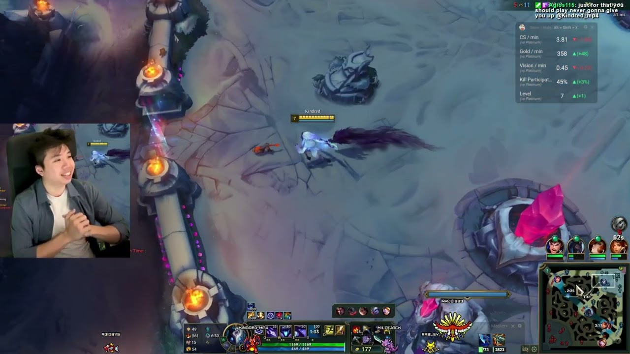 League of Legends - Kindred gameplay 1