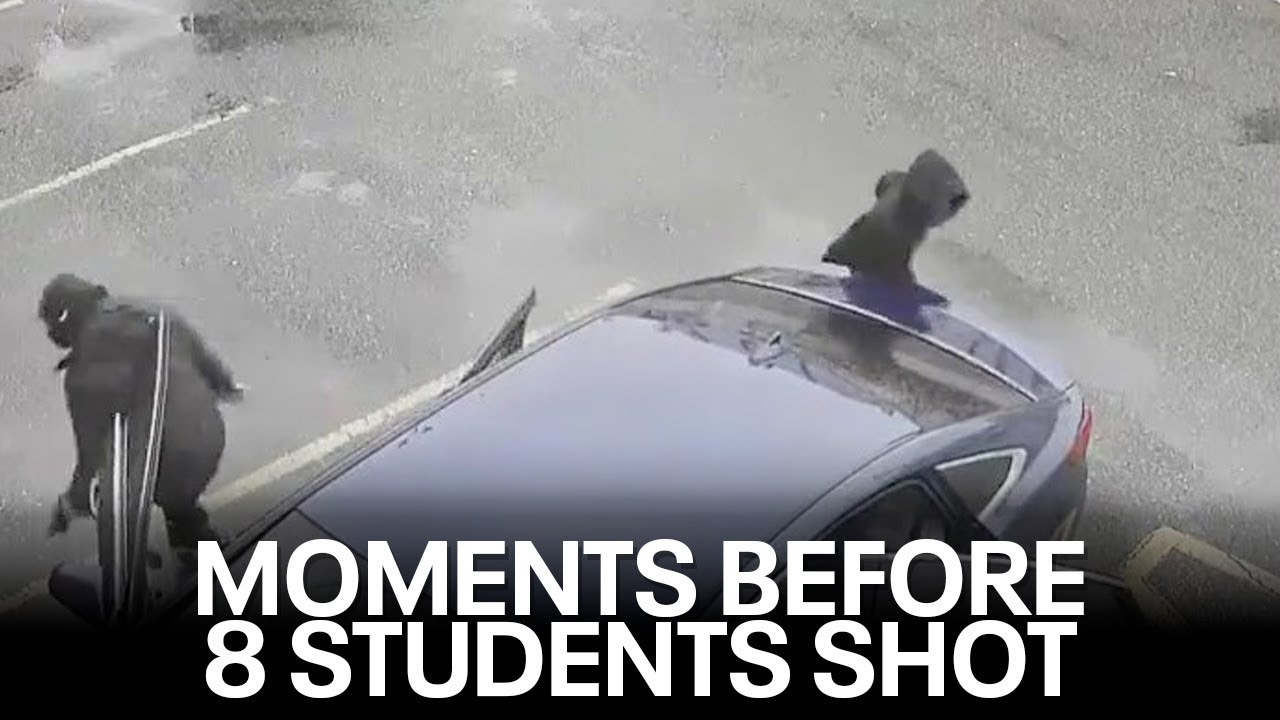 Surveillance shows suspects open fire on group of Philly students waiting for SEPTA bus