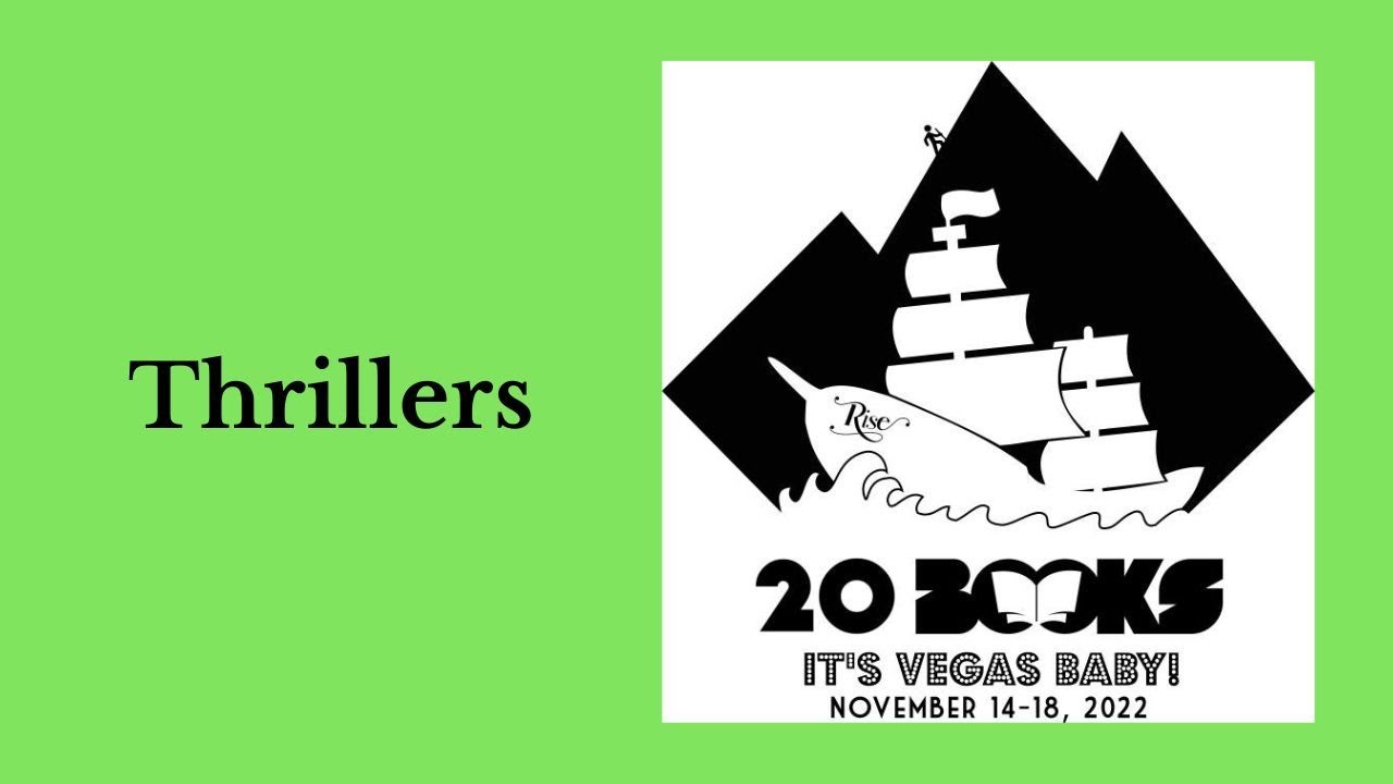 20Books Vegas 2022, День 2 &mdash; Триллеры