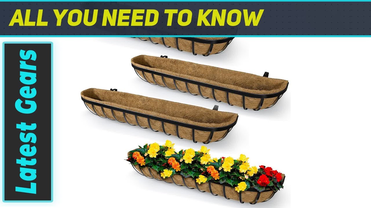 Window Deck Railing Planters: Perfect Hanging Flower Boxes?