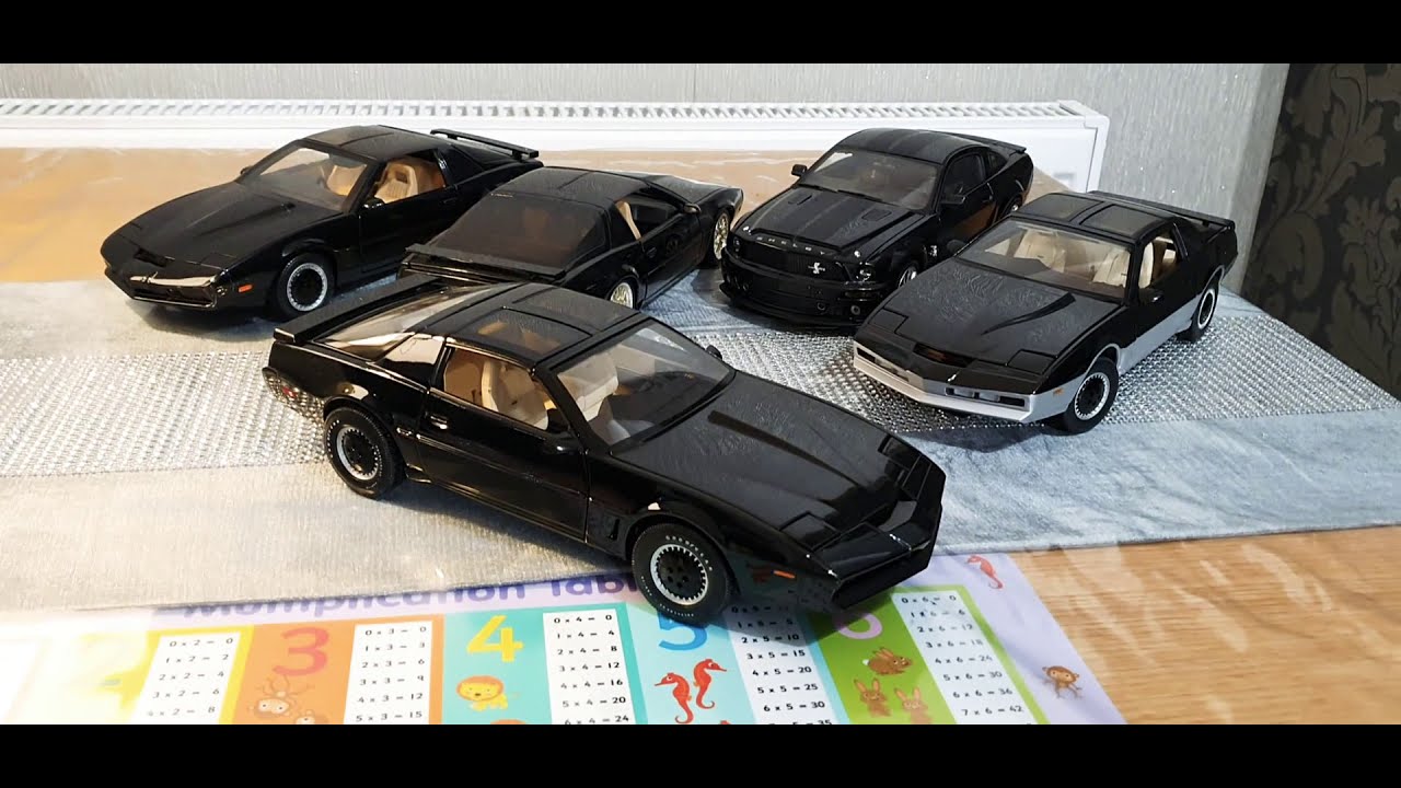 1/18 Diecast KNIGHT RIDER KITT & KARR  5 Models Cars Reviewed